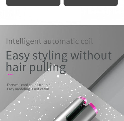 Curl master pro - Rechargeable Rotating Hair Curler