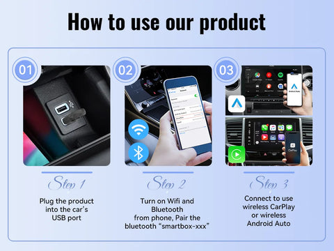 Cutting edge wireless CarPlay & Android Auto for Nissan (Just Plug in & Go)