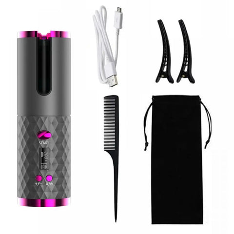 Curl master pro - Rechargeable Rotating Hair Curler