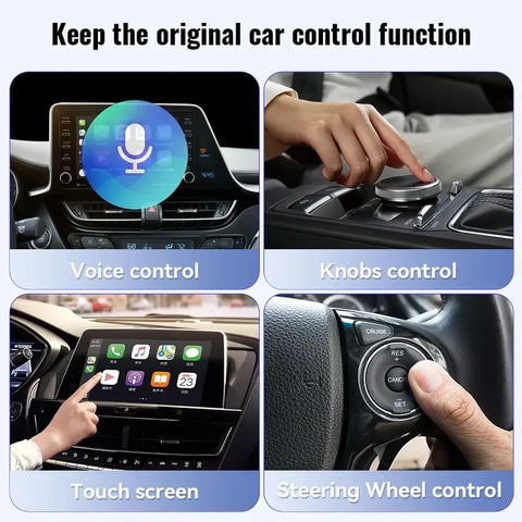 Cutting edge wireless CarPlay & Android Auto for Nissan (Just Plug in & Go)
