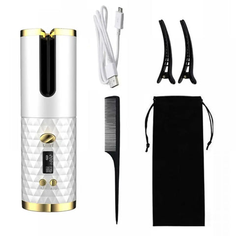 Curl master pro - Rechargeable Rotating Hair Curler