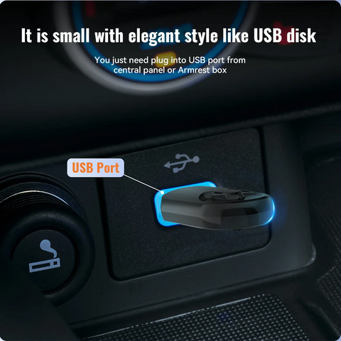 Cutting edge wireless CarPlay & Android Auto for Nissan (Just Plug in & Go)