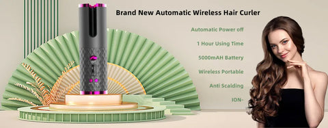 Curl master pro - Rechargeable Rotating Hair Curler