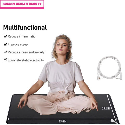 Grounding Mat for Sleep & EMF Protection with Earthing Cable (Copy)