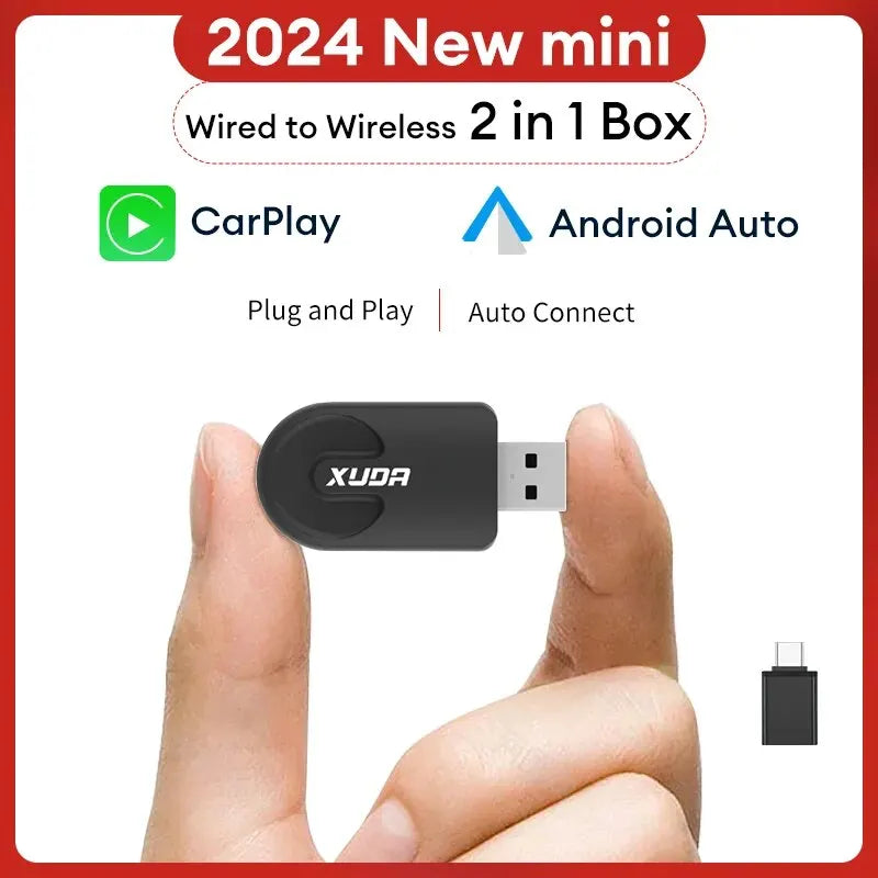 Cutting edge wireless CarPlay & Android Auto for Nissan (Just Plug in & Go)