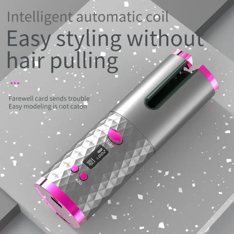 Curl master pro - Rechargeable Rotating Hair Curler