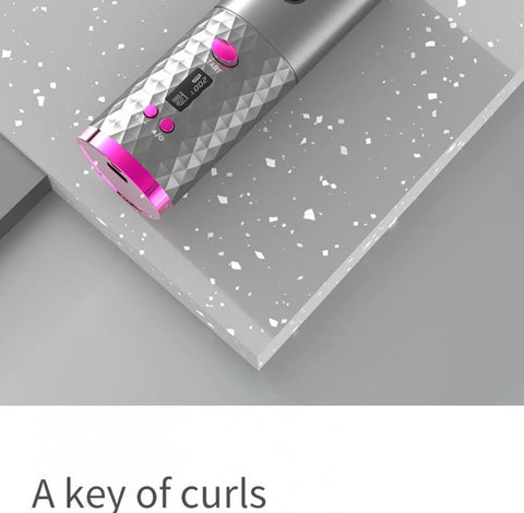 Curl master pro - Rechargeable Rotating Hair Curler